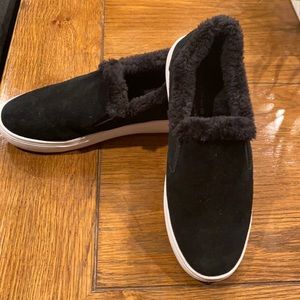 Steve Madden sneakers with fur inside